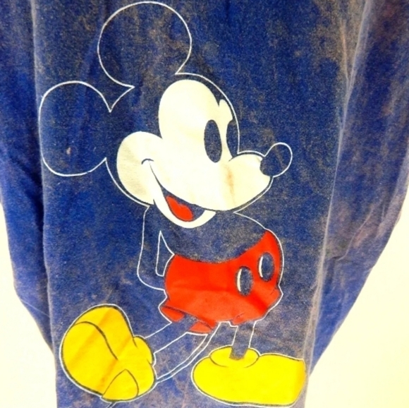 Vintage Disney Mickey Mouse Acid Wash Tank - Picture 2 of 4